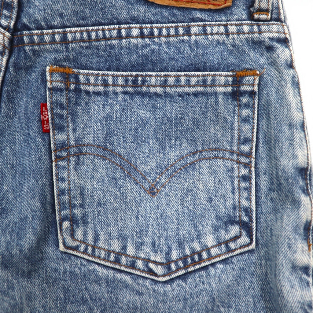 Levi's Anni '80 Jeans a vita alta affusolati M Blu Stonewash W626-0217 Made in Japan