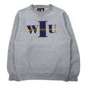 USA製 90年代 SOFFE カレッジ プリント スウェット M グレー コットン WIU