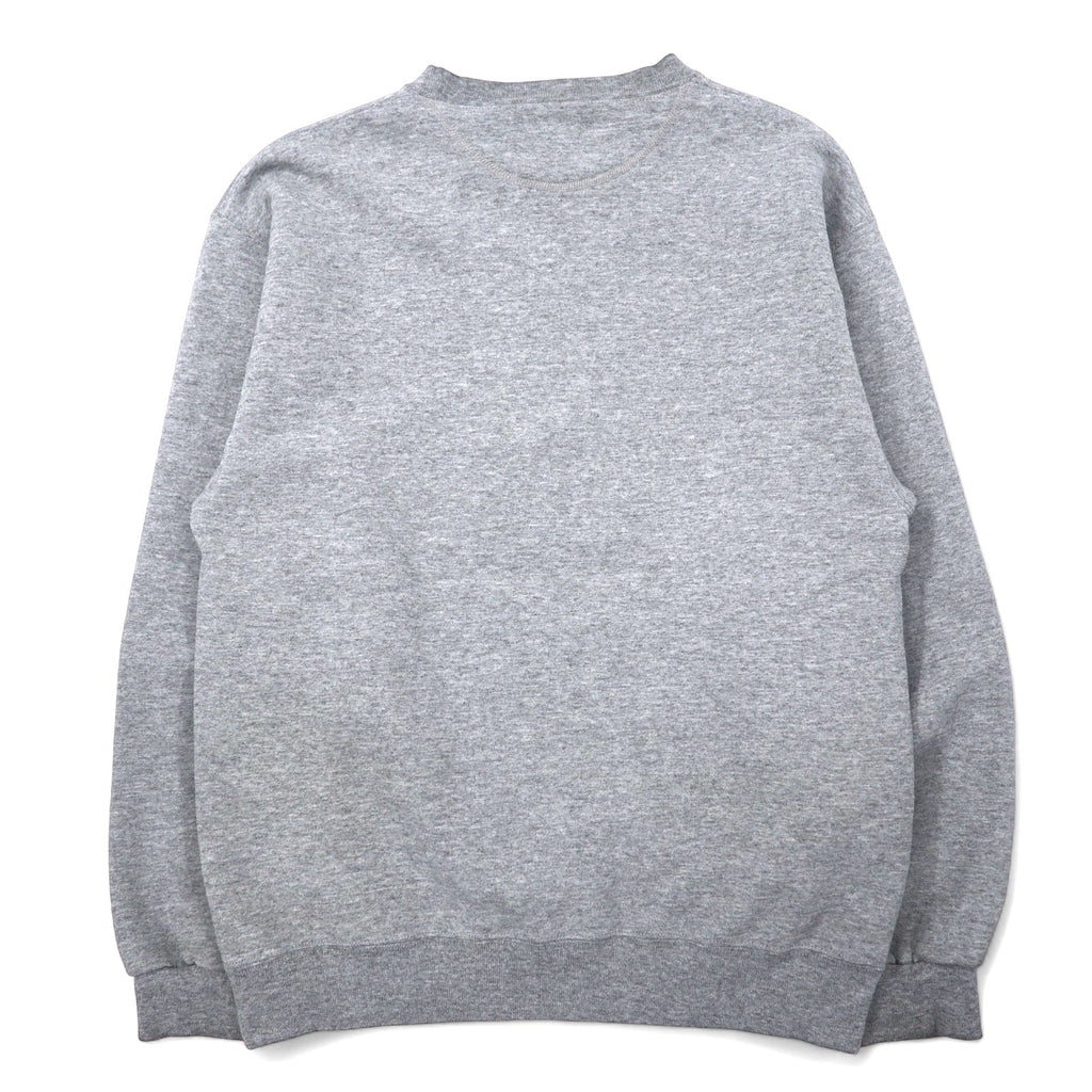 USA製 90年代 SOFFE カレッジ プリント スウェット M グレー コットン WIU