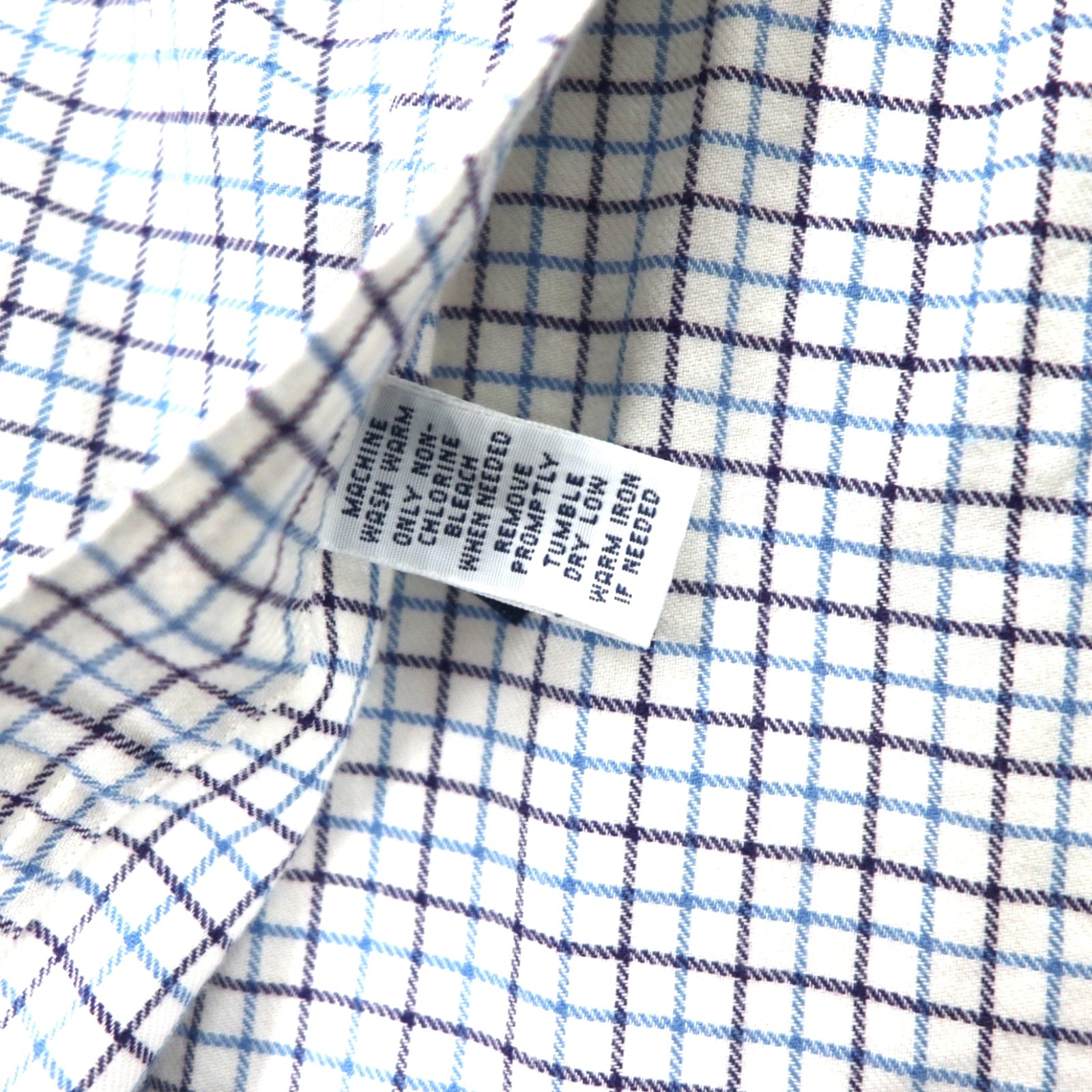 Camicia button-down Ralph Lauren a quadri Windopen, 3XLT TALL, bianca, in cotone, ricamo piccolo pony, taglia grande.
