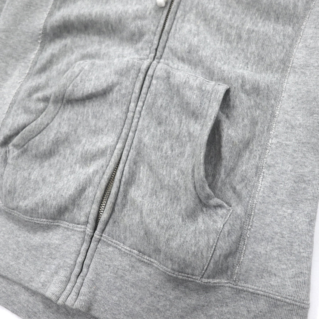 Champion リバースウィーブ REVERSE WEAVE フルジップパーカー M グレー コットン CW-F101