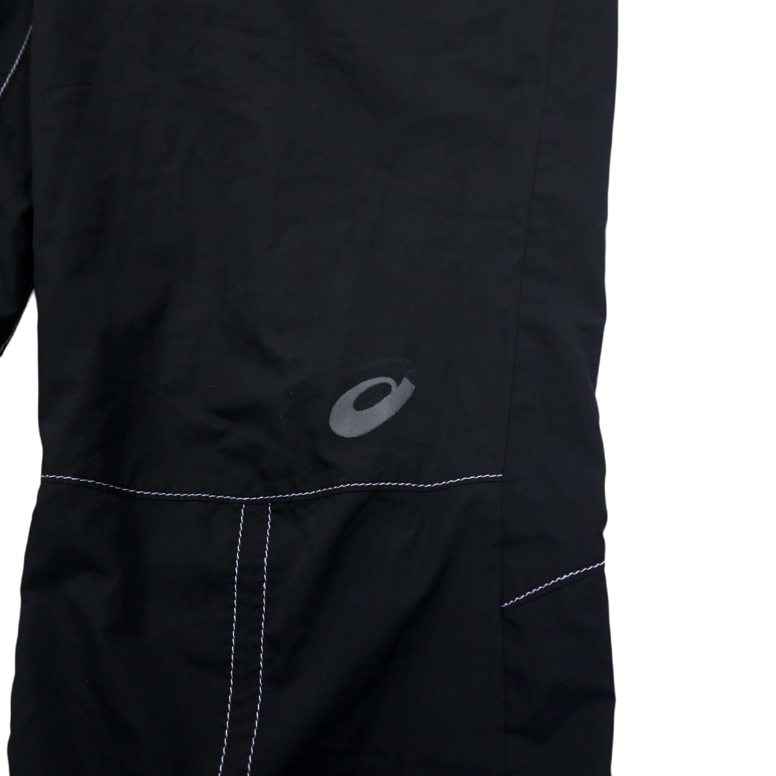 KIKO KOSTADINOV × asics トラックパンツ L ブラック ポリエステル 裾ジップ 2011A533