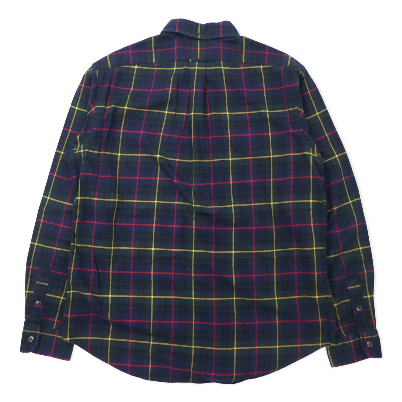 Ralph Lauren Camicia Button-Down Black Watch L Verde a Quadri Cotone