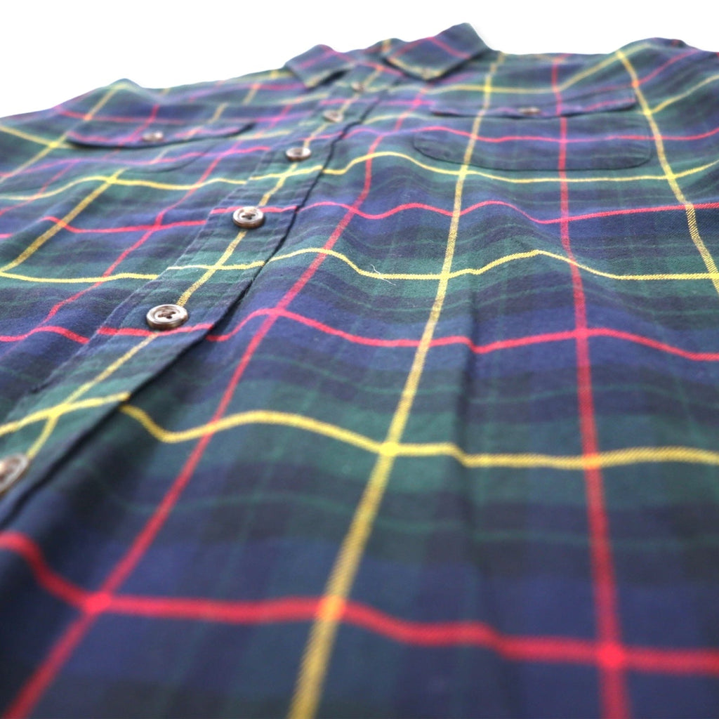 Ralph Lauren Camicia Button-Down Black Watch L Verde a Quadri Cotone