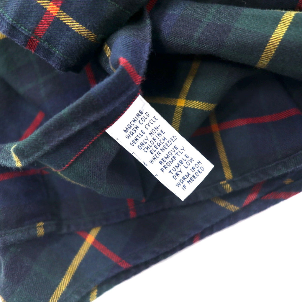 Ralph Lauren Camicia Button-Down Black Watch L Verde a Quadri Cotone