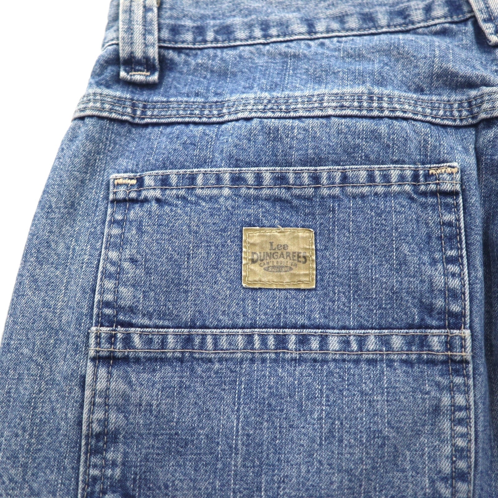Lee DUNGAREES Buddy Lee Pantaloncini Jeans Painter Bermuda Taglia M Indaco Blu