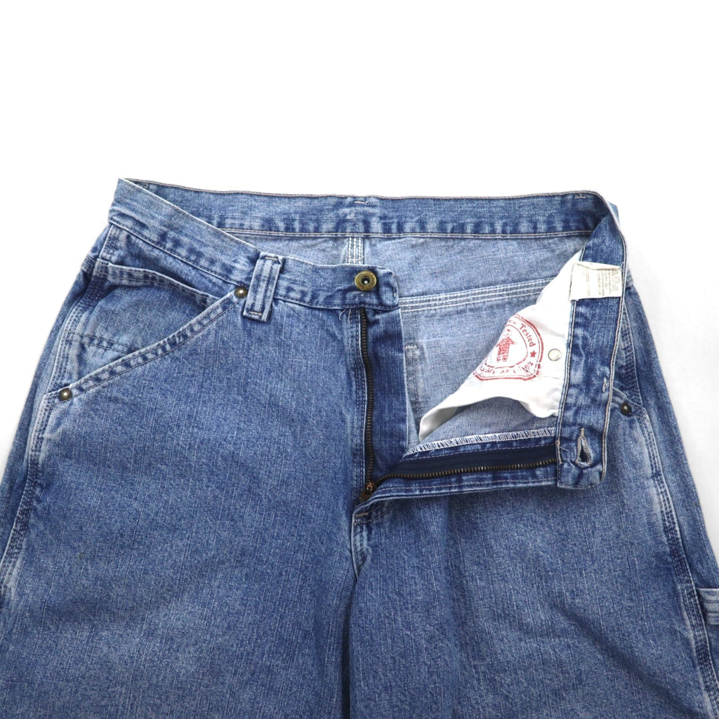 Lee DUNGAREES Buddy Lee Pantaloncini Jeans Painter Bermuda Taglia M Indaco Blu