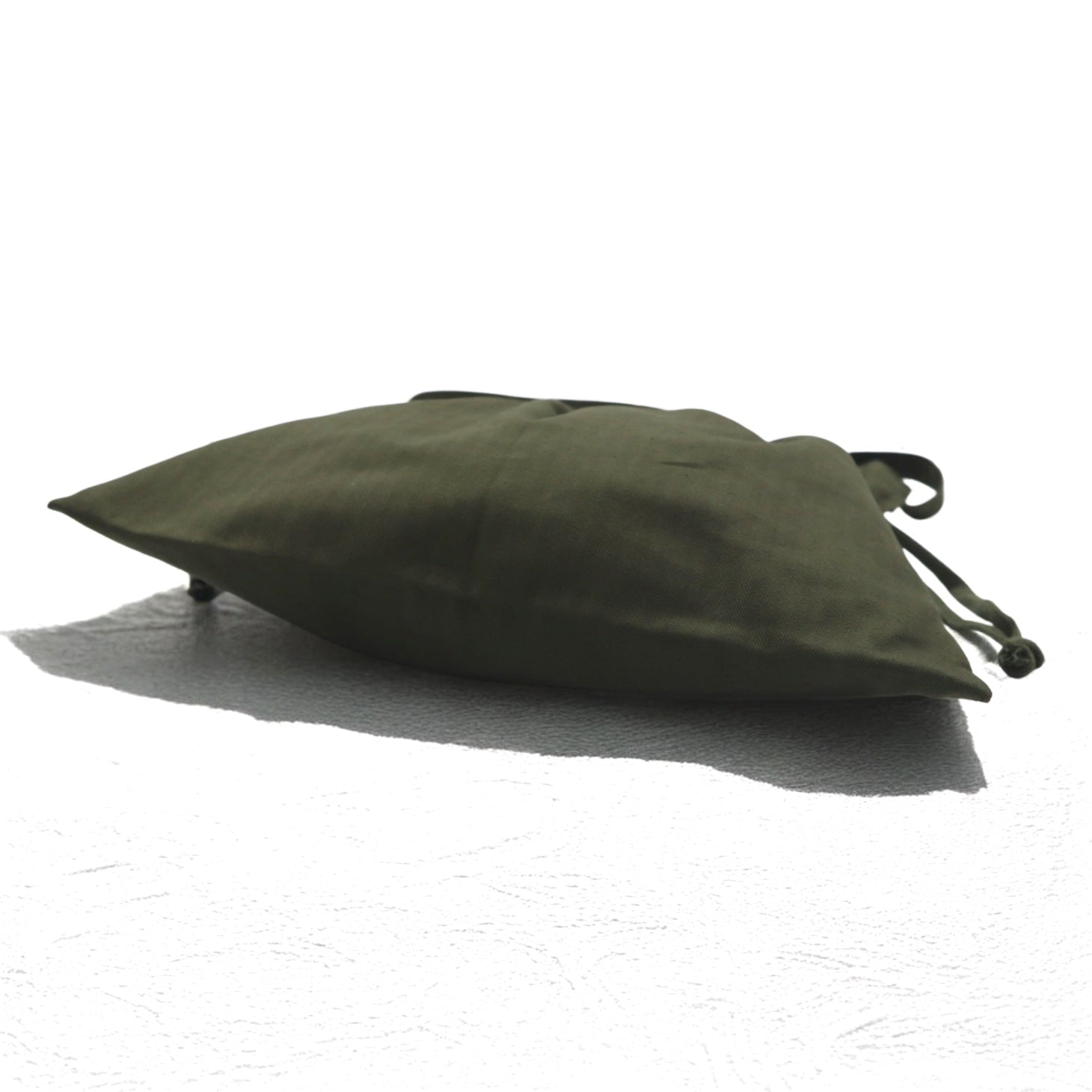 US ARMY 米軍 赤十字 American Red Cross 巾着 ショルダーバッグ カーキ ミリタリー YMCL KY デッドストック 未使用品