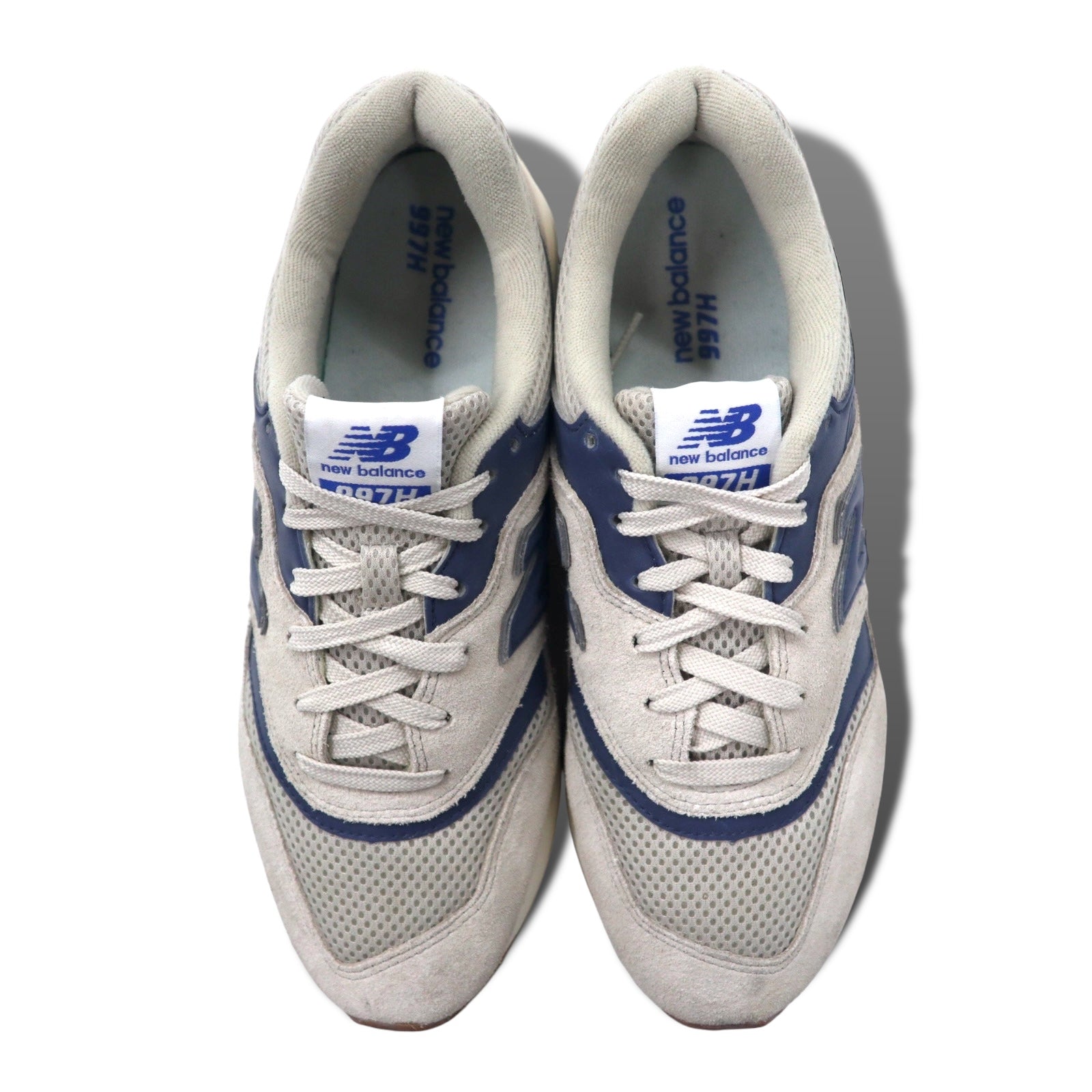 new balance 997H sneakers 27.5cm grigio pelle scamosciata CM997HTL