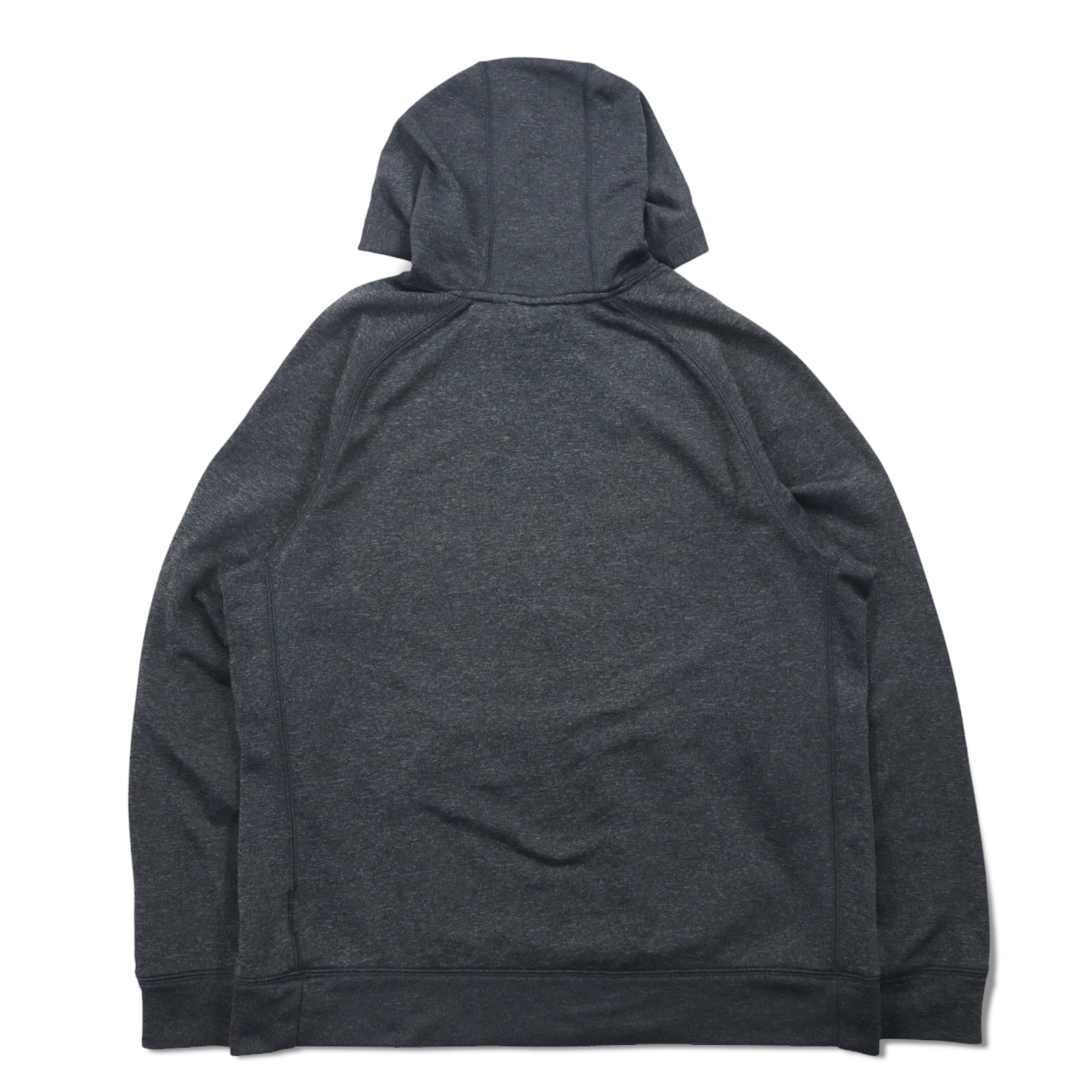 NIKE Dry-Fit Felpa con Cappuccio Pullover XL Grigio BATTLE READY 604632-071