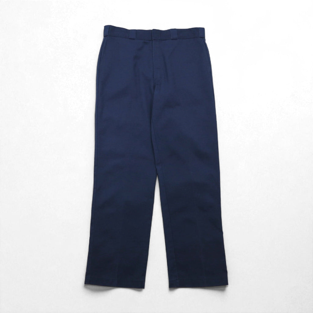 Dickies 874 Original Fit Pantaloni da Lavoro Chino L Blu Navy Poliestere Cotone