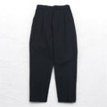 SOUMO Pantaloni larghi con pieghe M grigi lana spacco Made in Japan