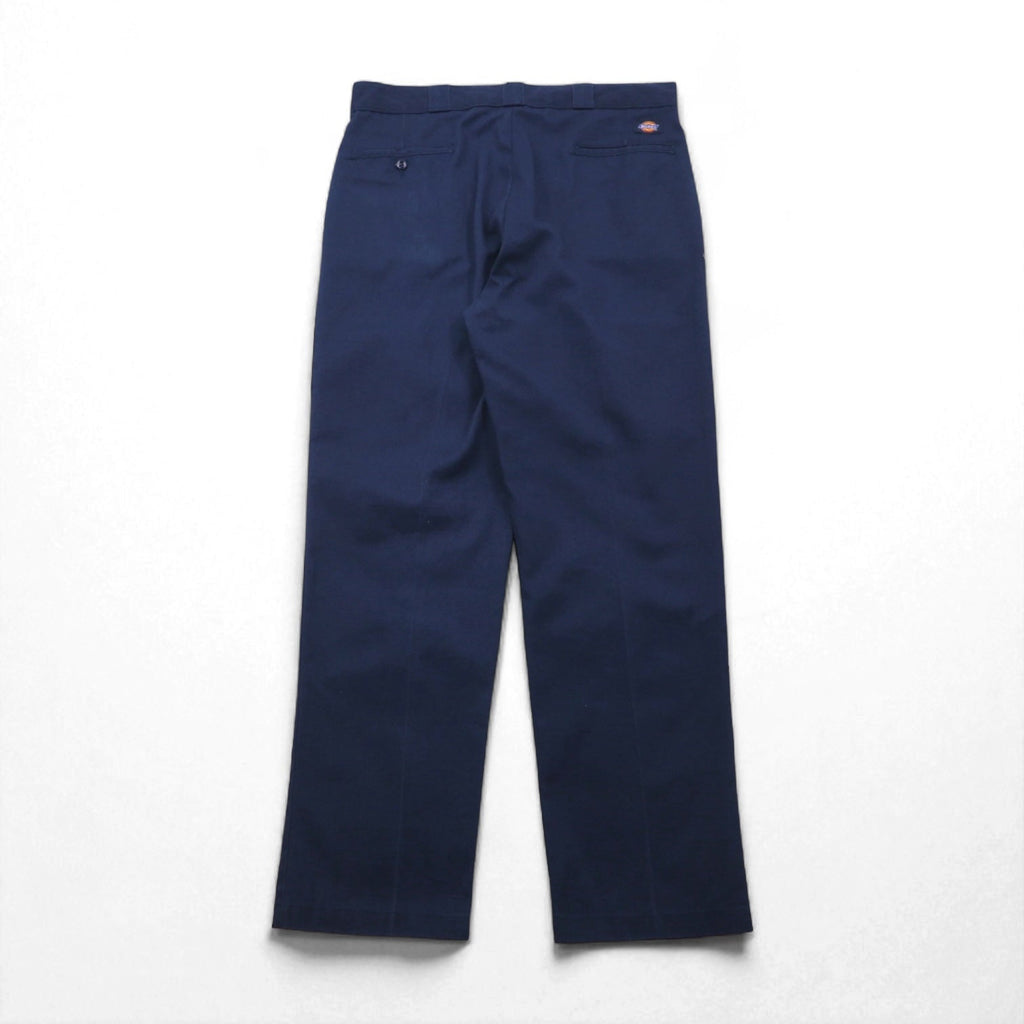 Dickies 874 Original Fit Pantaloni da Lavoro Chino L Blu Navy Poliestere Cotone