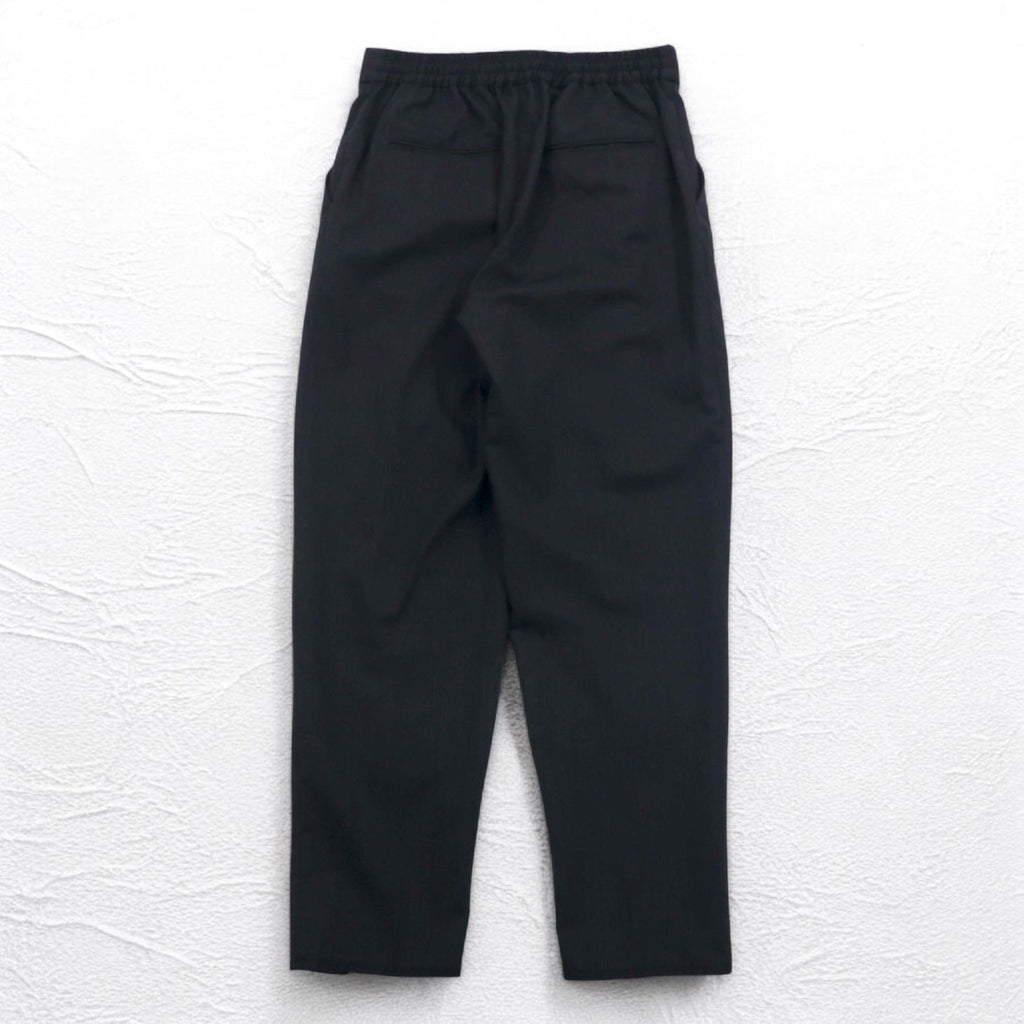 SOUMO Pantaloni larghi con pieghe M grigi lana spacco Made in Japan