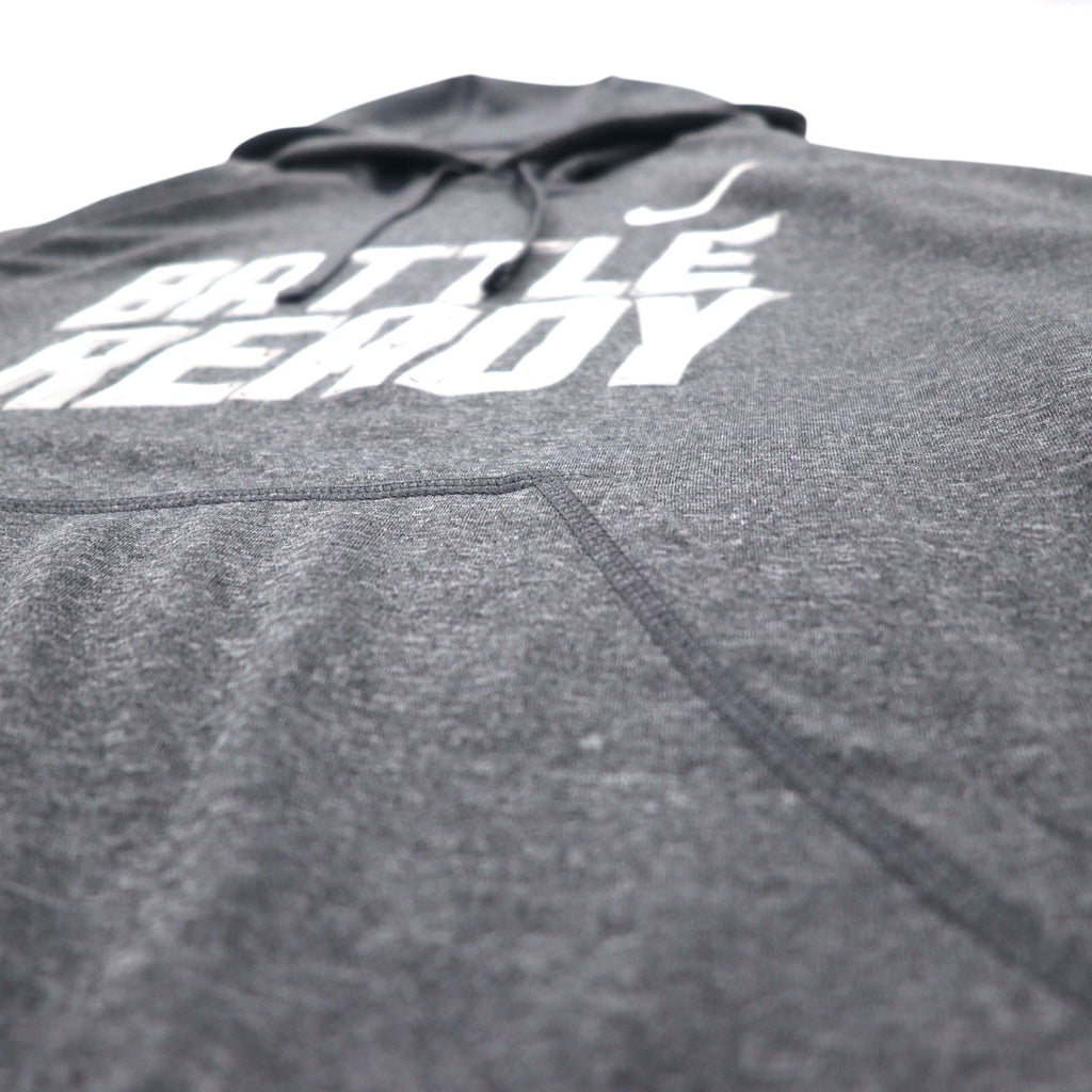 NIKE ドライフィット プルオーバーパーカー XL グレー BATTLE READY 604632-071