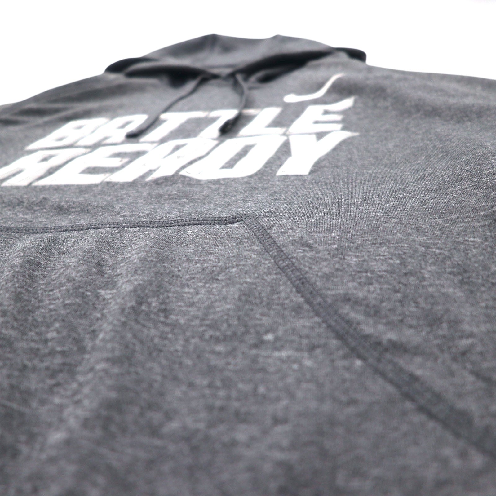 NIKE Dry-Fit Felpa con Cappuccio Pullover XL Grigio BATTLE READY 604632-071
