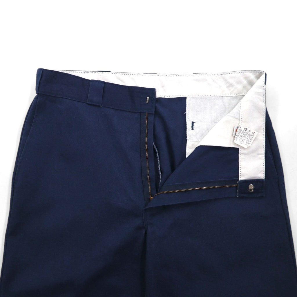 Dickies 874 Original Fit Pantaloni da Lavoro Chino L Blu Navy Poliestere Cotone