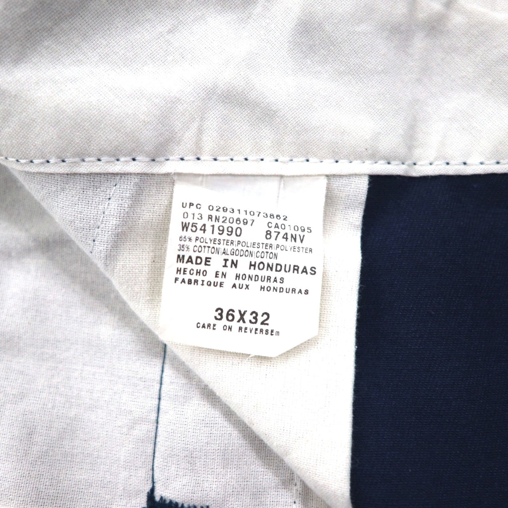 Dickies 874 Original Fit Pantaloni da Lavoro Chino L Blu Navy Poliestere Cotone
