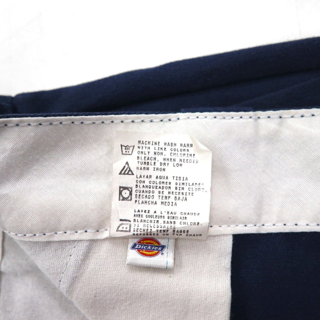 Dickies 874 Original Fit Pantaloni da Lavoro Chino L Blu Navy Poliestere Cotone