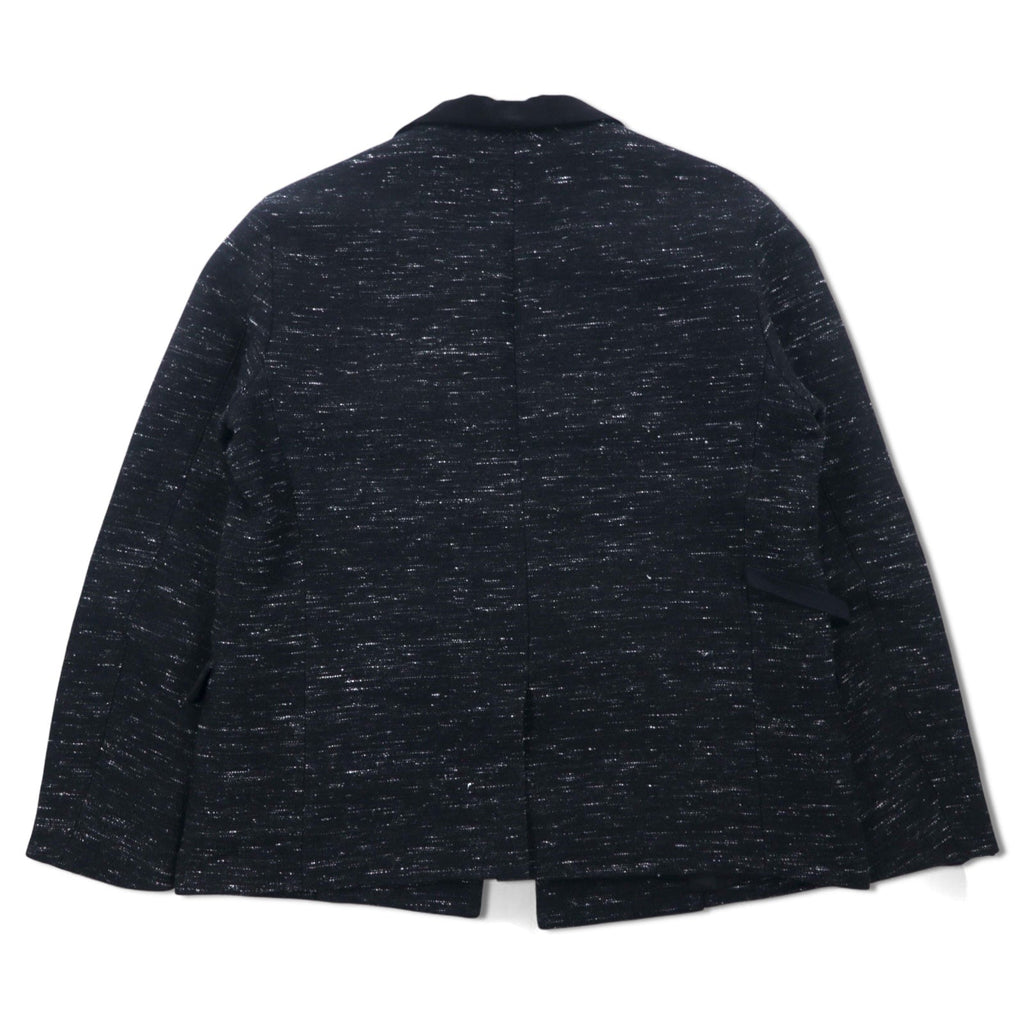 FACTOTUM Giacca Haori in lanetta M Nero Lana 01010130 Fatto in Giappone
