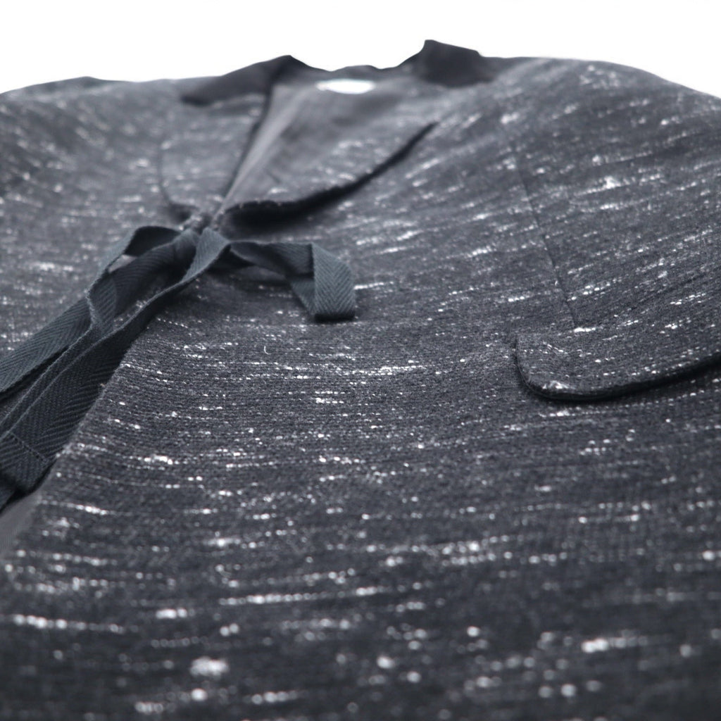 FACTOTUM Giacca Haori in lanetta M Nero Lana 01010130 Fatto in Giappone