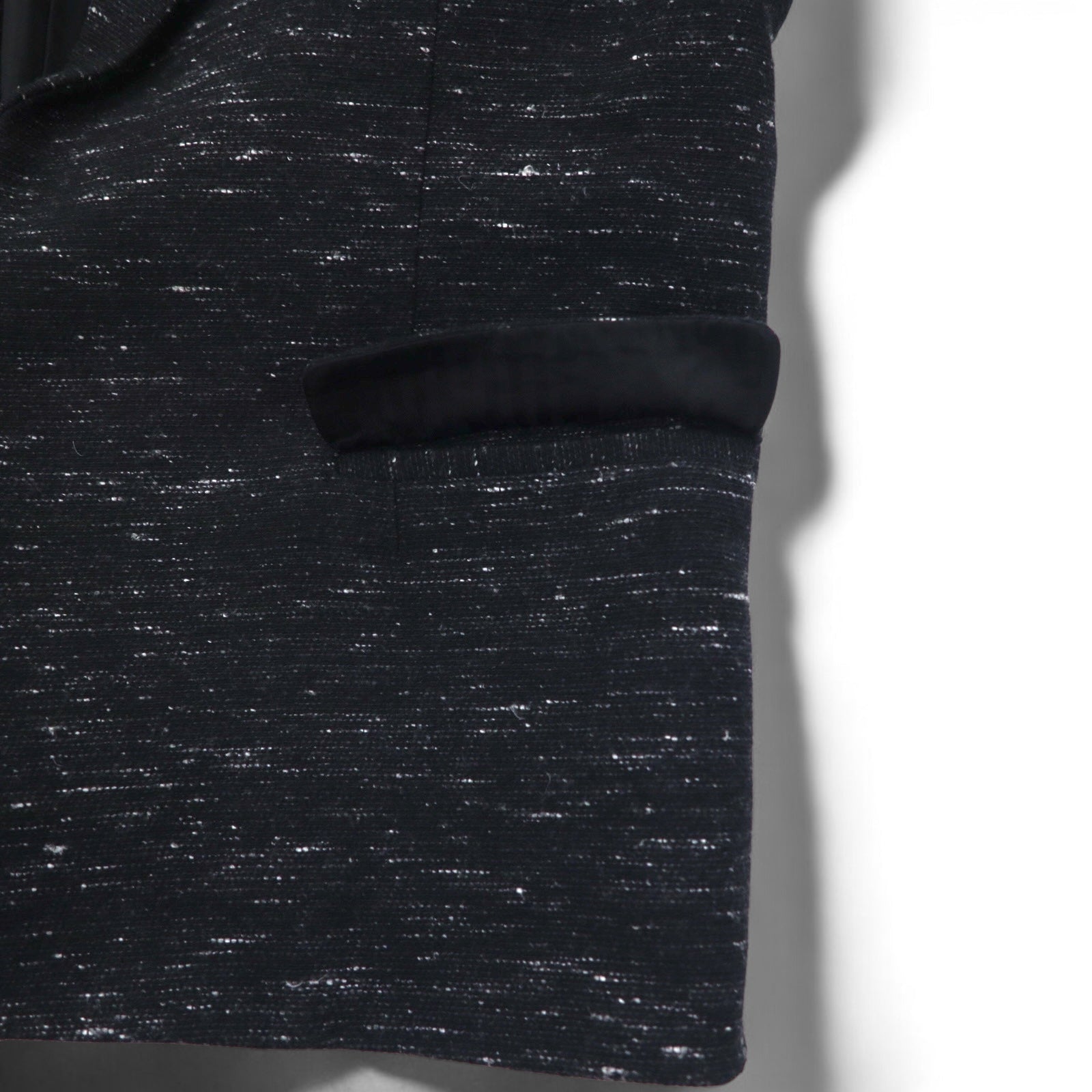 FACTOTUM Giacca Haori in lanetta M Nero Lana 01010130 Fatto in Giappone