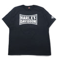 HARLEY DAVIDSON T-shirt con stampa fronte/retro XXL nero cotone TOKYO JAPAN