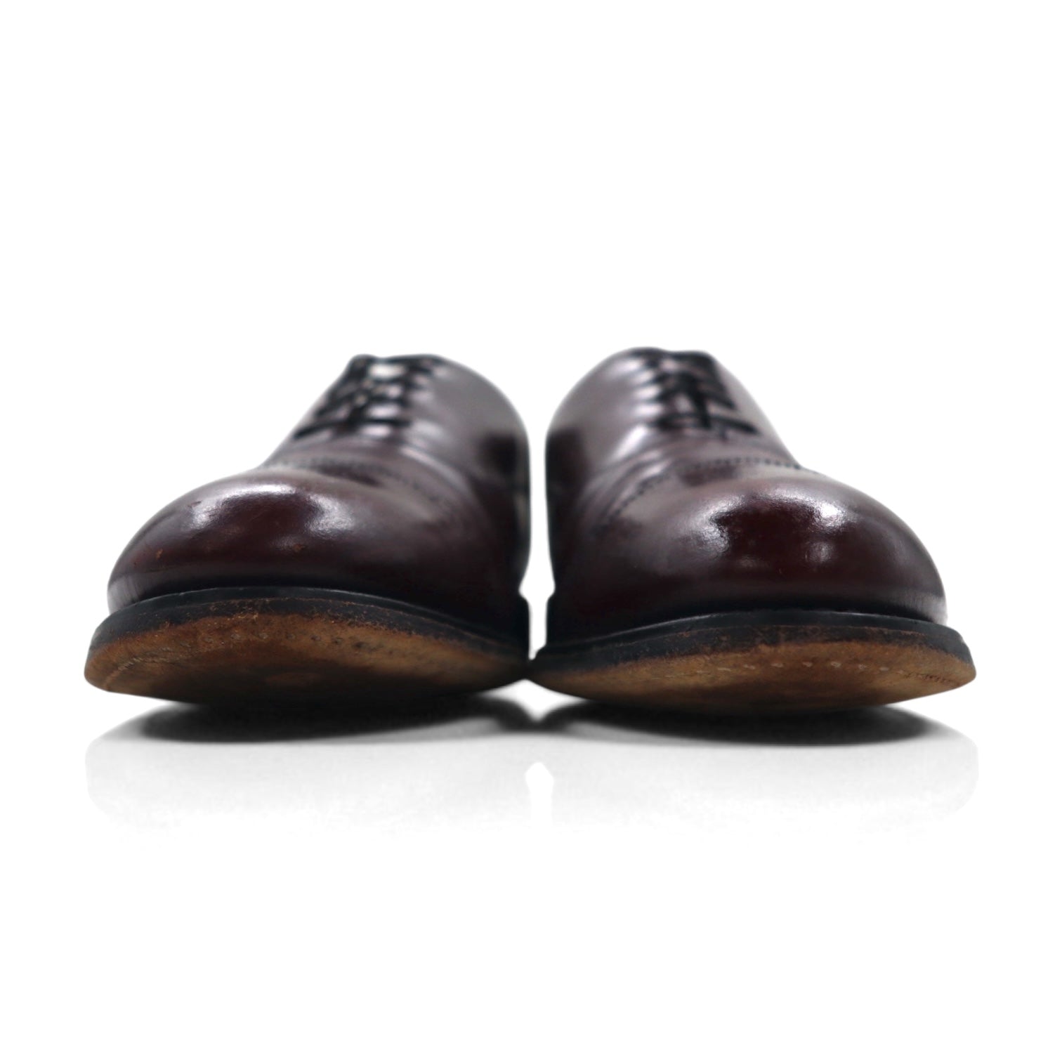 BOSTONIAN CLASSICS ストレートチップ ドレスシューズ 27.5cm ボルドー レザー 26248