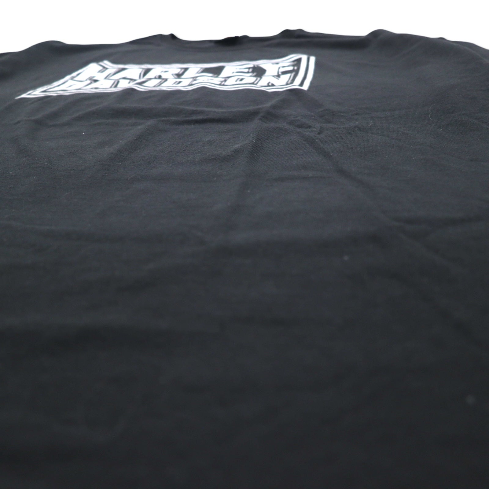 HARLEY DAVIDSON T-shirt con stampa fronte/retro XXL nero cotone TOKYO JAPAN