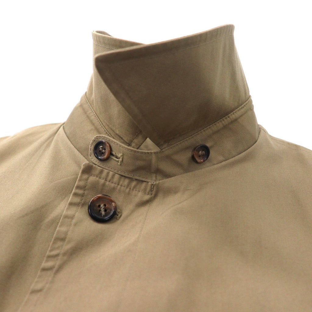 GENTLEMAN'S WAREHOUSE Anni '80, Made in USA, Trench foderato, Taglia 40, Beige, Cotone, Sottogola, Fodera in shearling staccabile