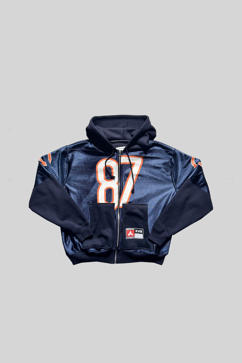 FELPA CON CAPPUCCIO E ZIP NFL (parte 2)