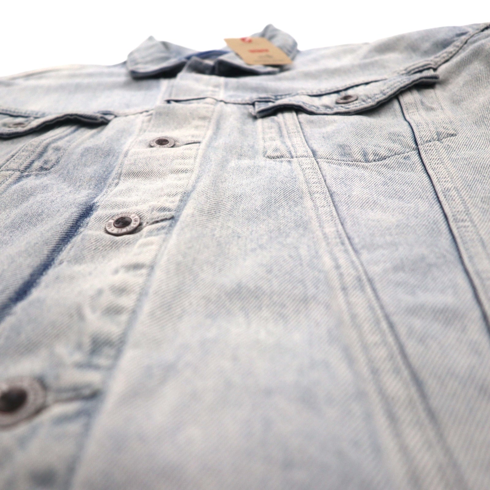 Levi's SILVER TAB デニム トラッカージャケット Gジャン XL インディゴ ビッグサイズ A3179-0000 RELAXED シルバータブ 未使用品