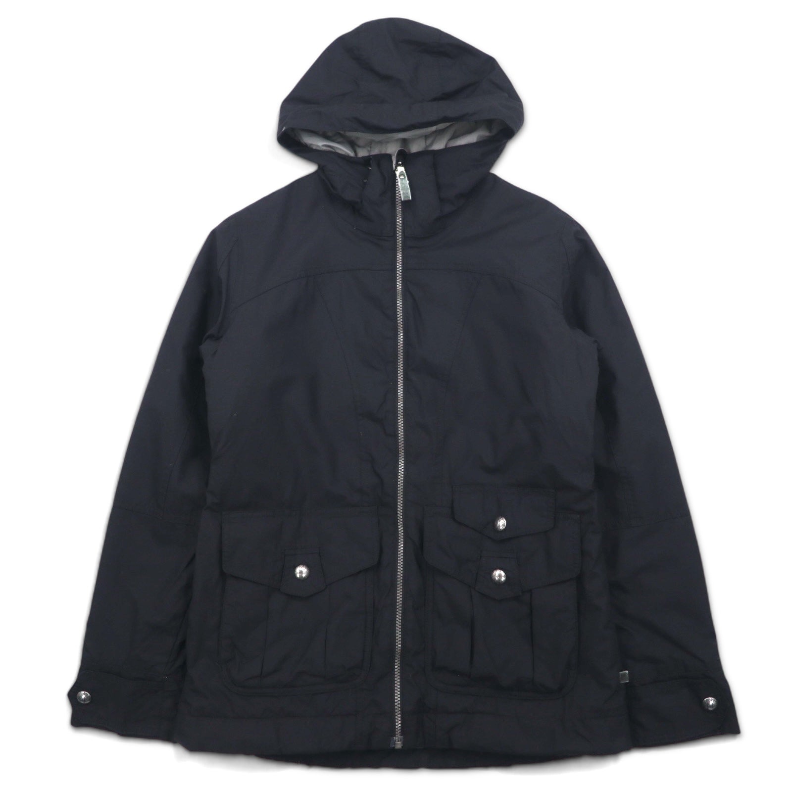 Burton giacca a vento S nero nylon DRYRIDE impermeabile da sci coulisse