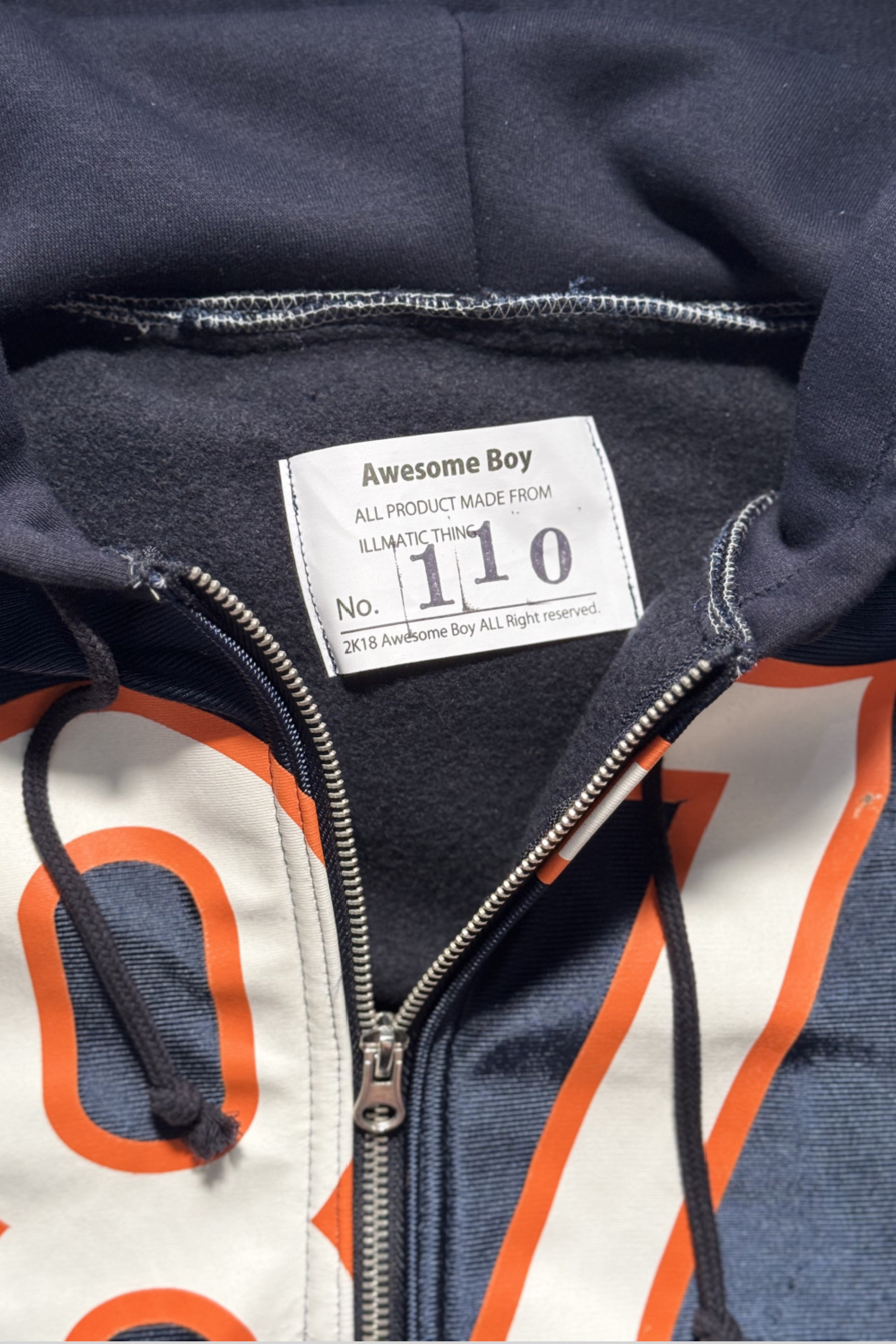 FELPA CON CAPPUCCIO E ZIP NFL (parte 2)
