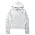 Champion Reverse Weave Felpa con cappuccio M bianco cotone etichetta blu riedizione REVERSE WEAVE Prodotto in Honduras