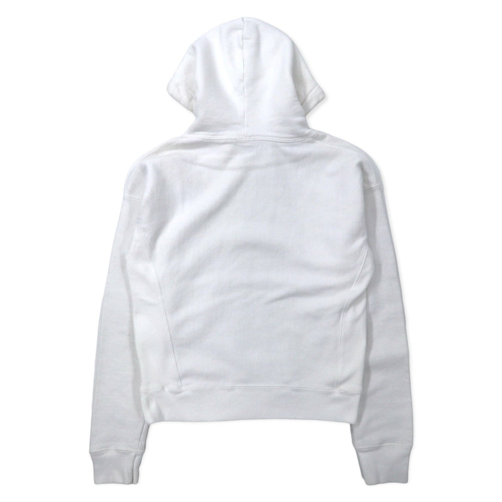 Champion Reverse Weave Felpa con cappuccio M bianco cotone etichetta blu riedizione REVERSE WEAVE Prodotto in Honduras