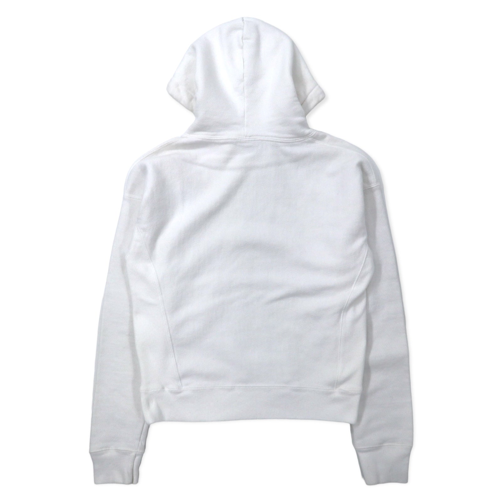 Champion Reverse Weave Felpa con cappuccio M bianco cotone etichetta blu riedizione REVERSE WEAVE Prodotto in Honduras