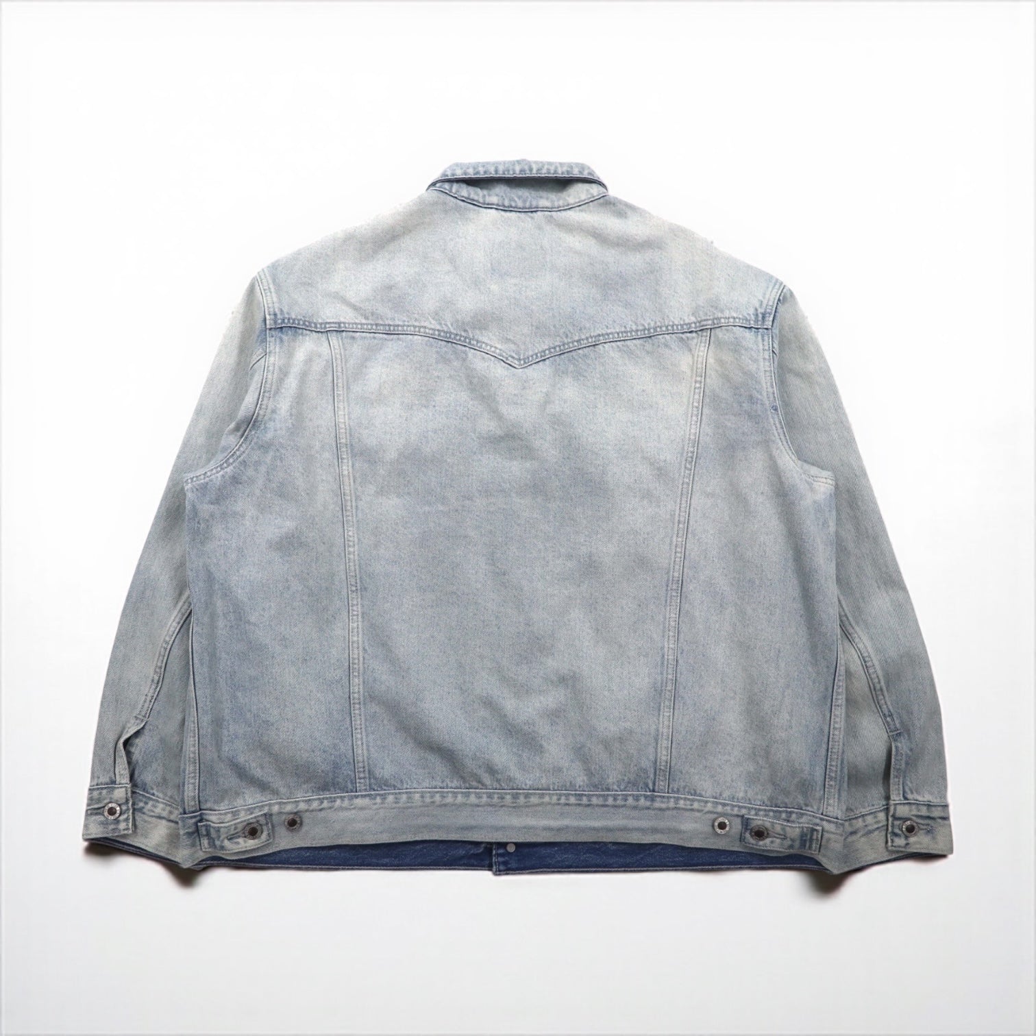 Levi's SILVER TAB デニム トラッカージャケット Gジャン XL インディゴ ビッグサイズ A3179-0000 RELAXED シルバータブ 未使用品