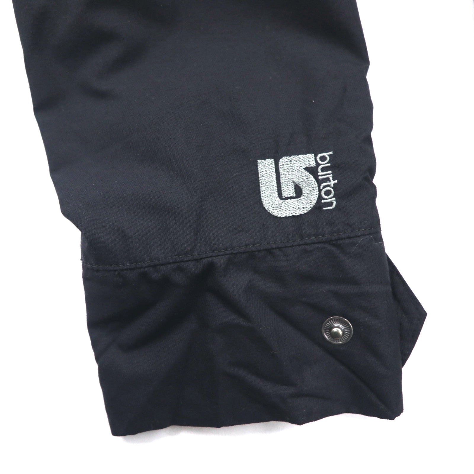 Burton giacca a vento S nero nylon DRYRIDE impermeabile da sci coulisse