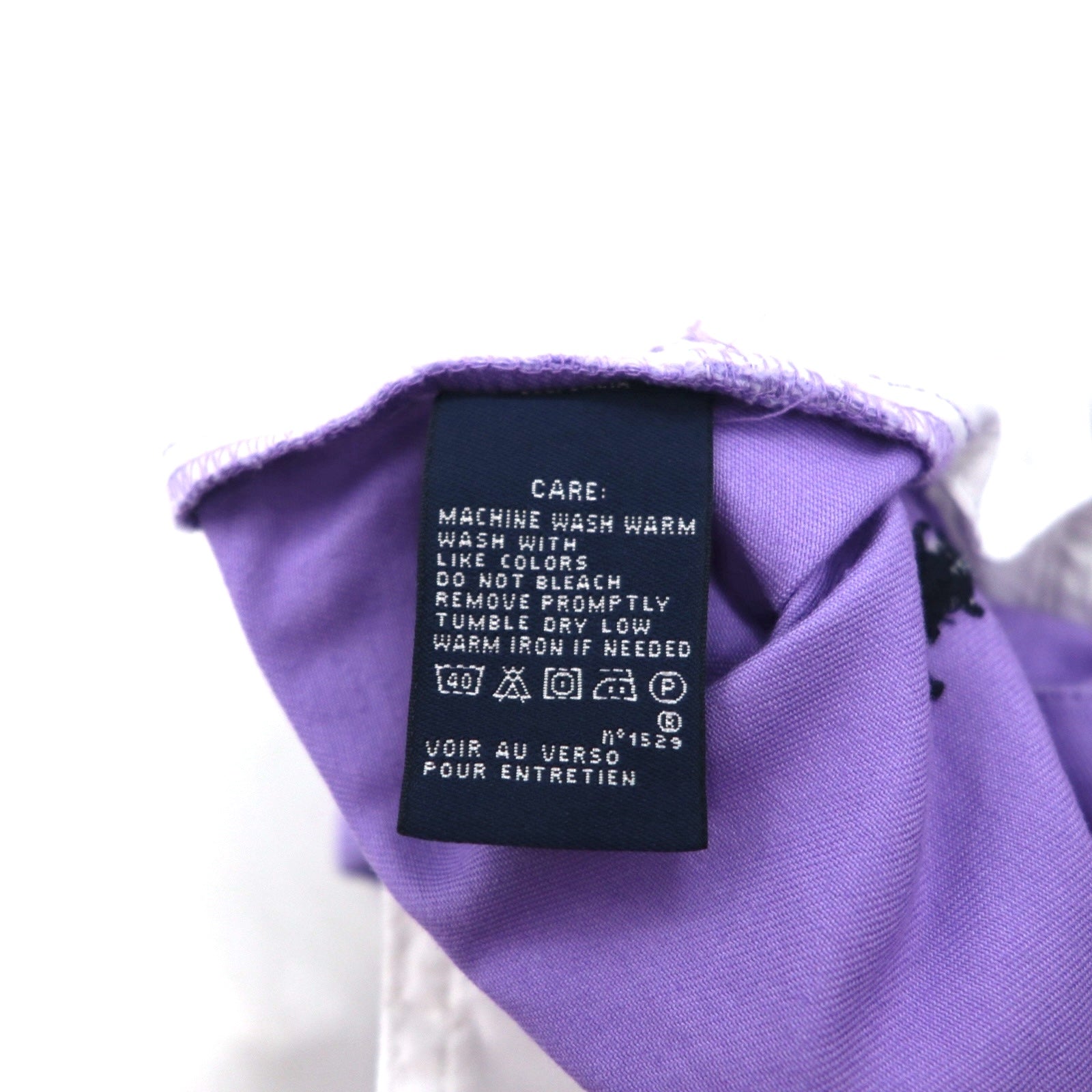 RALPH LAUREN SPORT anni '90 pantaloncini M viola fantasia all-over pony ricamato