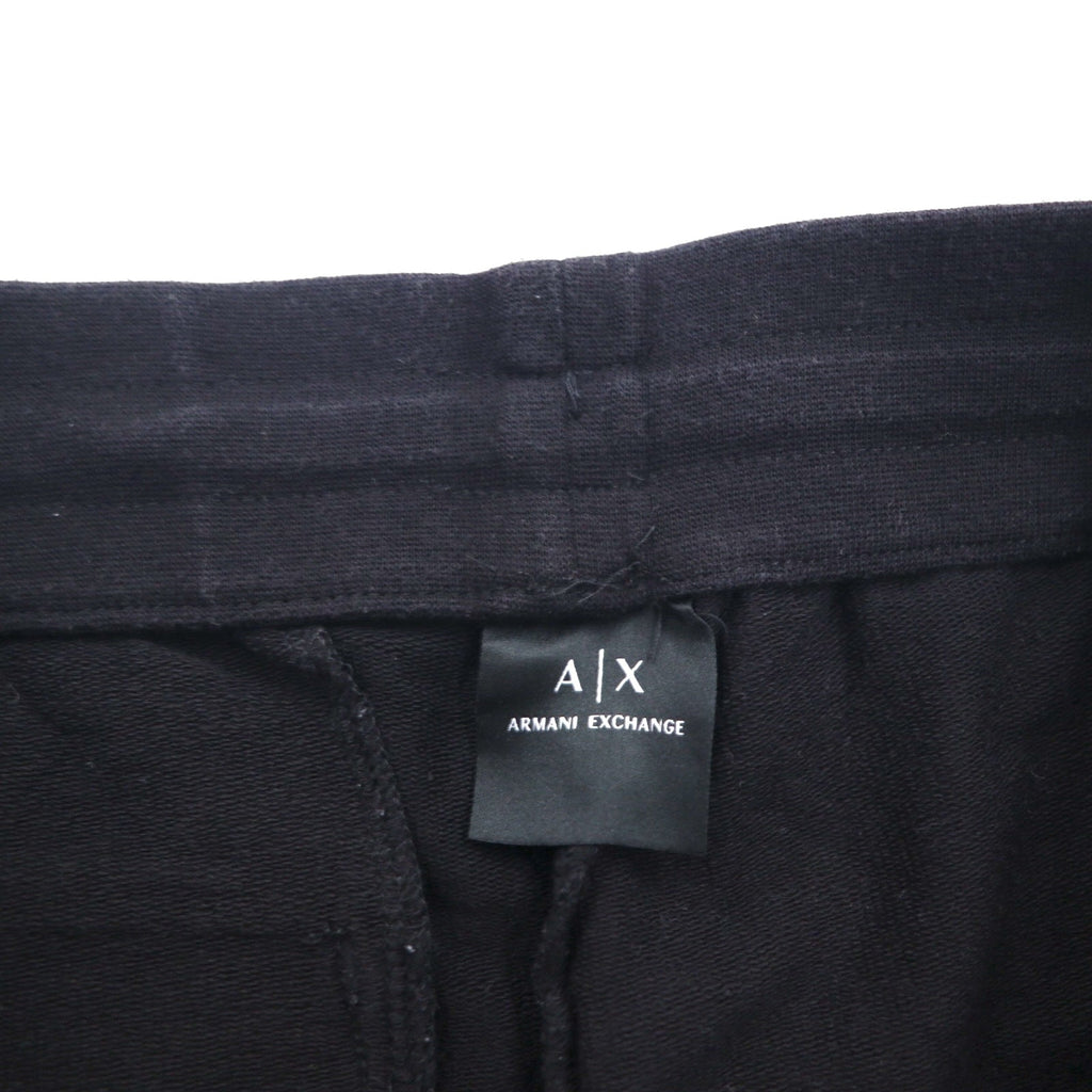 A|X ARMANI EXCHANGE スウェット パーカー ジャージ セットアップ M ブラック 8NZM82 ZJH3Z