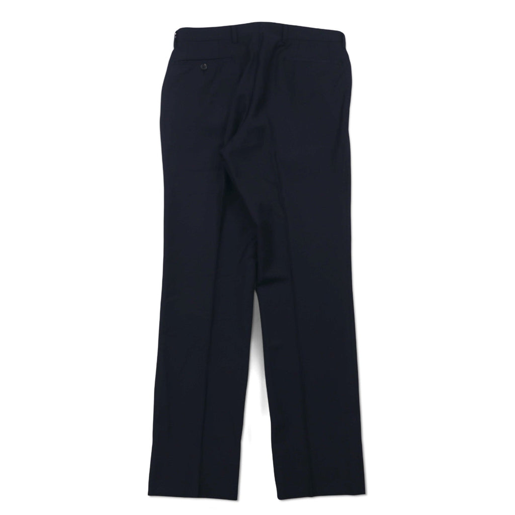 Ermenegildo Zegna Completo due bottoni S Blu Navy Gessato Lana Hai-Vaseron
