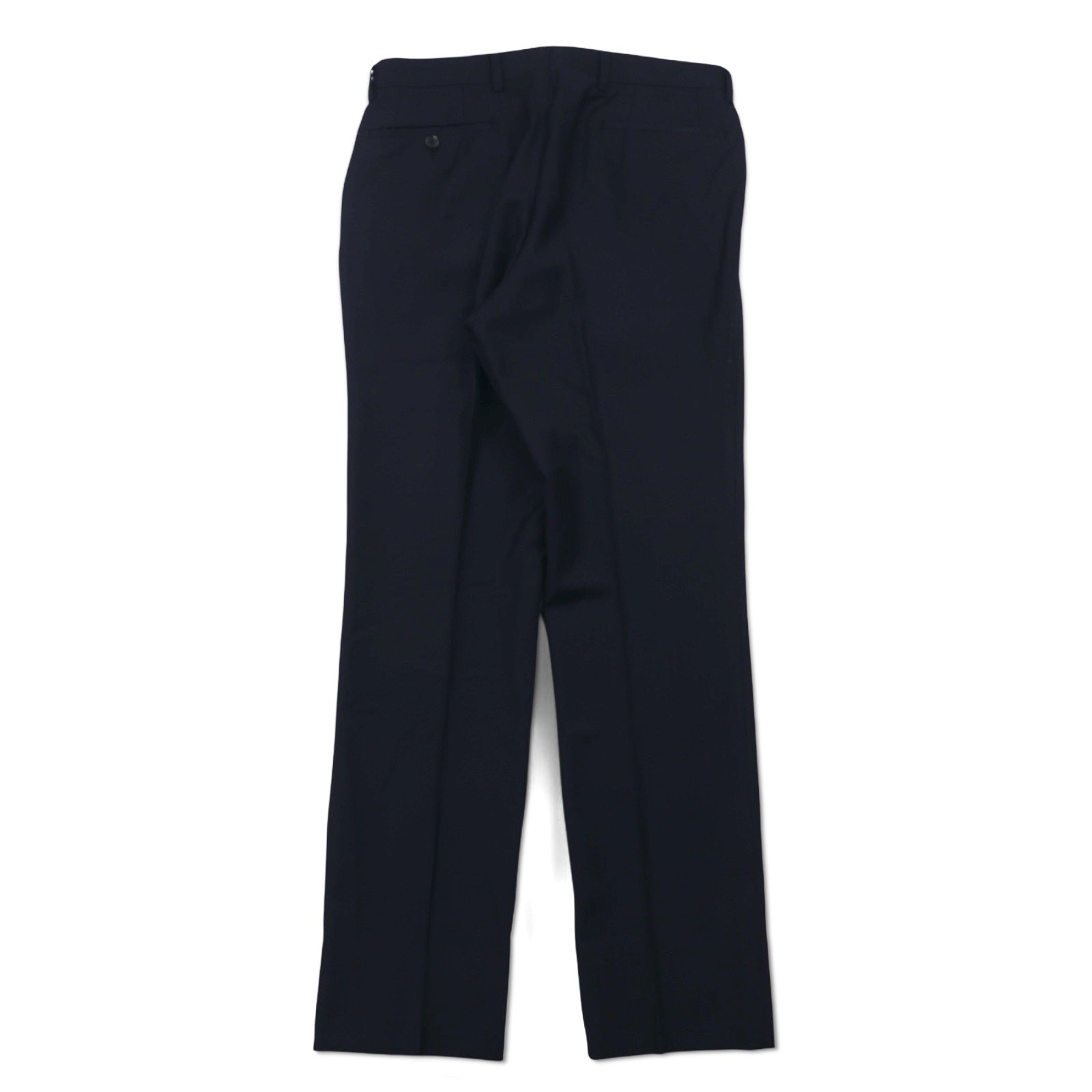 Ermenegildo Zegna Completo due bottoni S Blu Navy Gessato Lana Hai-Vaseron