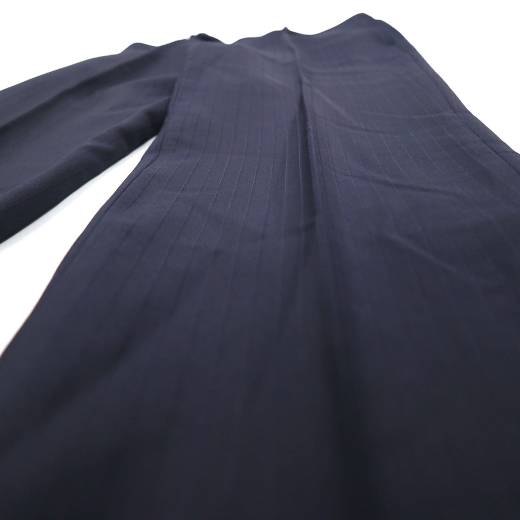 Ermenegildo Zegna Completo due bottoni S Blu Navy Gessato Lana Hai-Vaseron