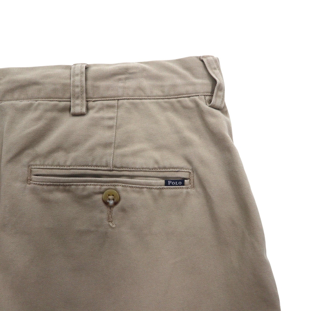 Polo by Ralph Lauren anni '90 Polo Chino pantaloni chino ampi e affusolati XL Beige Cotone