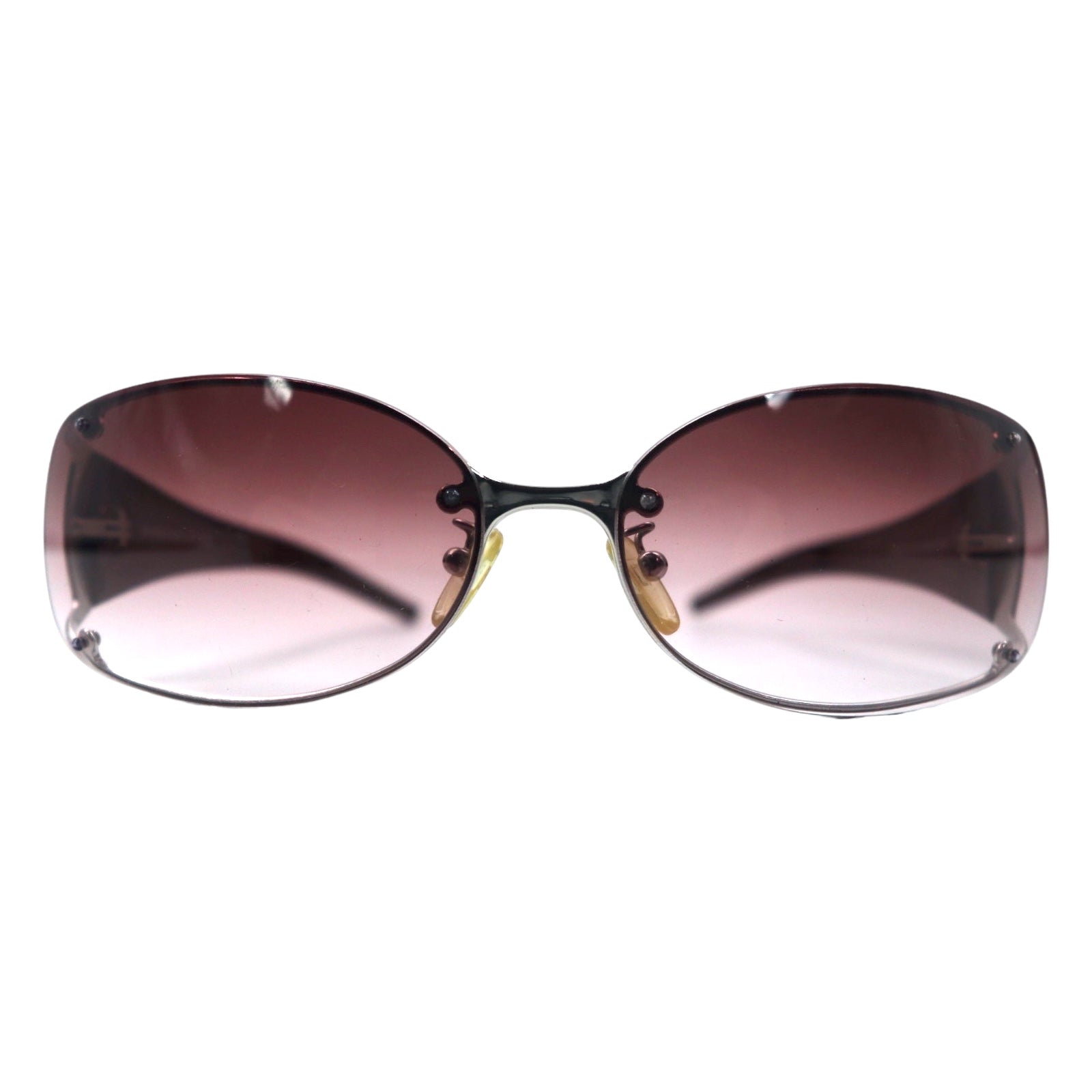 FENDI Occhiali da sole rossi in metallo con logo FF FS372AF 028 65◻︎16 125 Made in Italy