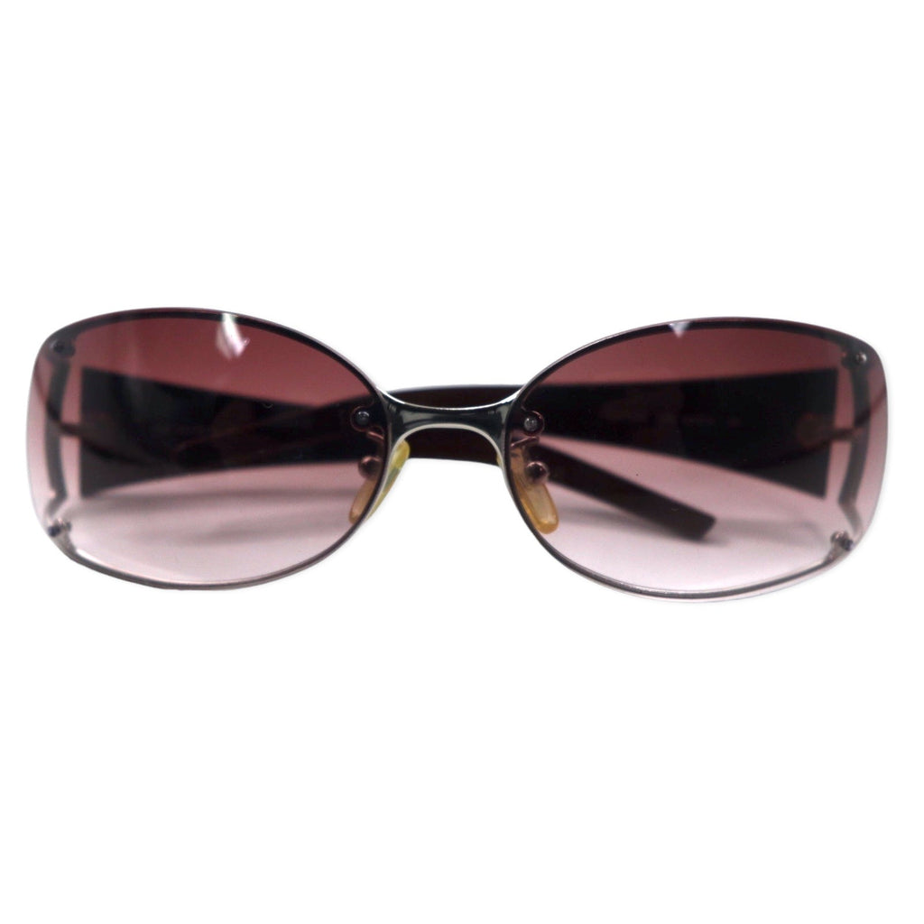 FENDI Occhiali da sole rossi in metallo con logo FF FS372AF 028 65◻︎16 125 Made in Italy
