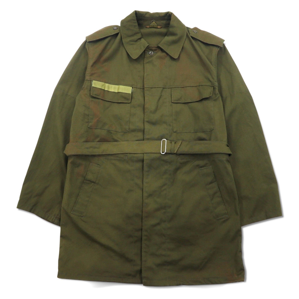 Vintage Czech Army チェコ軍 90年代 M-85 フィールドジャケット XL カーキ ミリタリー ベルト付き zekon michalovce