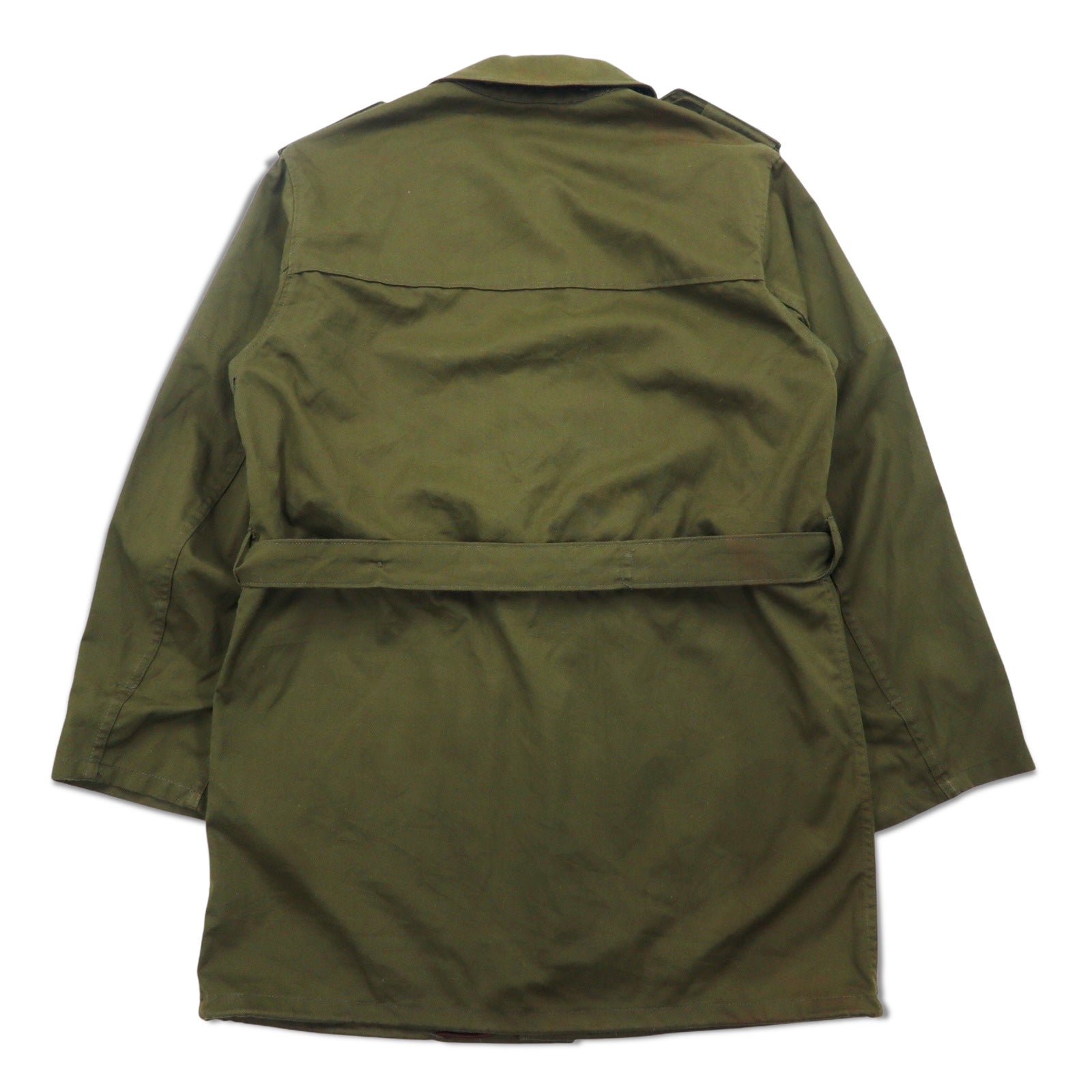 Vintage Czech Army チェコ軍 90年代 M-85 フィールドジャケット XL カーキ ミリタリー ベルト付き zekon michalovce