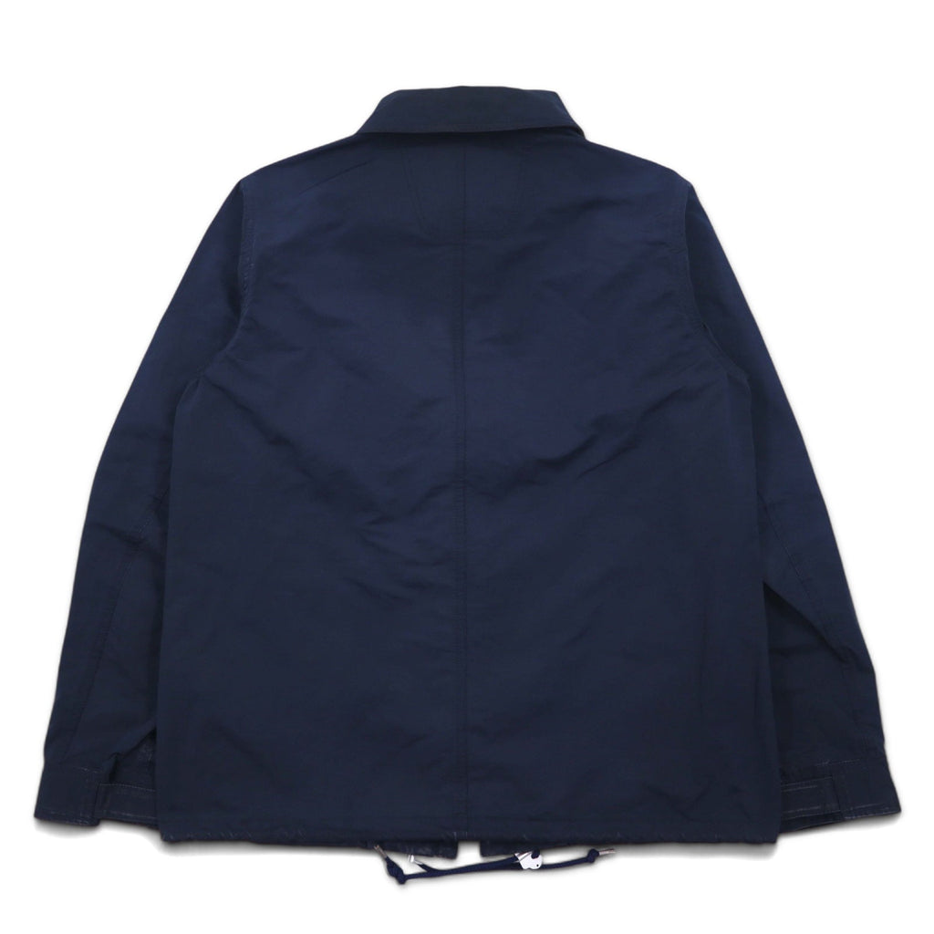 meanswhile Giacca Coach ODD JOB FLAP COACH JACKET Giacca in nylon M Blu navy Poliestere Coulisse Doppia cerniera Fabbricato in Giappone MW-JKT16203